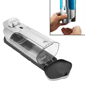 

Bathroom Wall Mounted Soap Sanitizer Shower Gel Shampoo Pump Dispenser