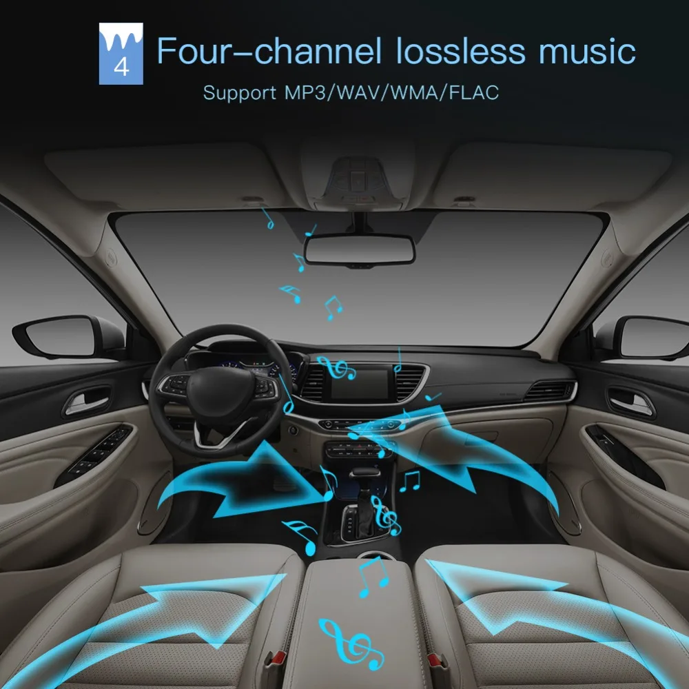 Универсальный 12 в Bluetooth MP3-плеер Поддержка карты USB флэш-накопитель для автомобиля грузовик управления преобразования MP3