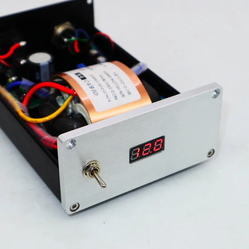 15W MOS + OP177G Ultra low noise HiFi linear power supply ripple 1A DC12V DC5V regulated for audio decode | Электроника