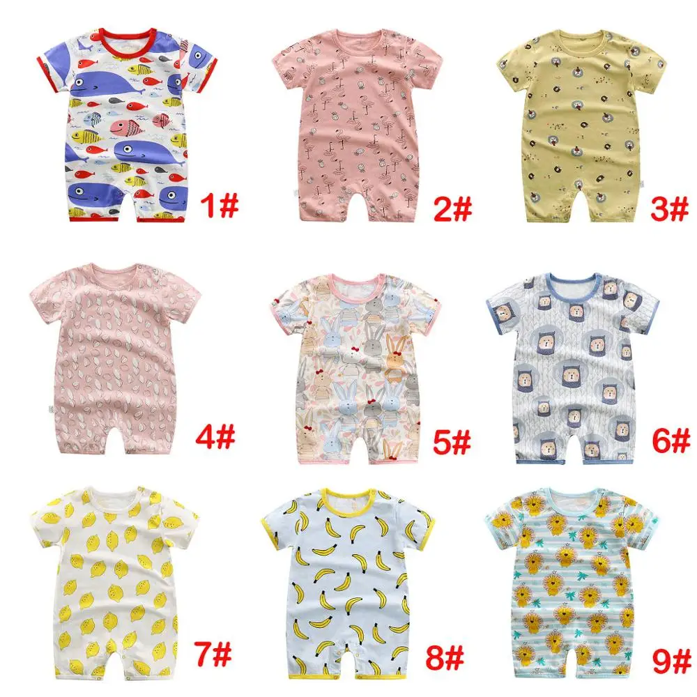 

New Autumn Baby girls Boys clothes Romper Animal printing Long Sleeve infant rompers Jumpsuit cotton Newborn Clothes
