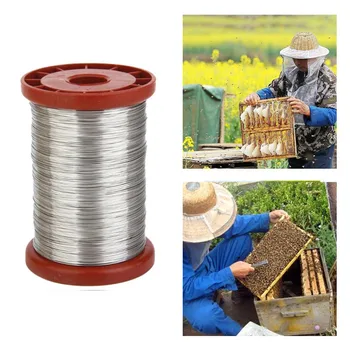 

Stainless Steel Wire for Beekeeping Beehive Frames Tool 1 Roll 0.5mm 500g Frames Bee Hives Bees Equipment Special Beekeeping