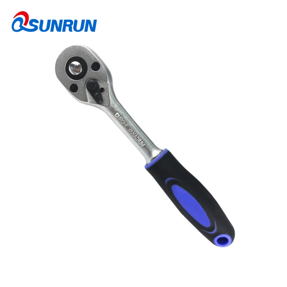 46-in-1 Carbon Steel Combination Tool Set, Wrench Batch Head Ratchet Pawl Socket Spanner Screwdriver Household Car