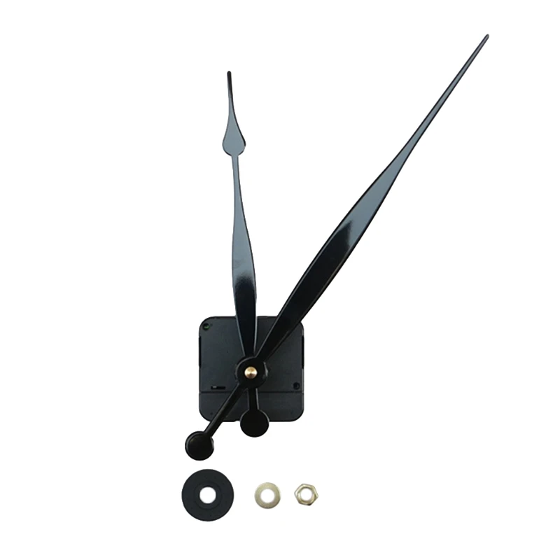 High Torque Long Shaft Silent Clock Movement Mechanism with 2 Different Size Clock Hands Repair Tool Parts Set 2023 New 2
