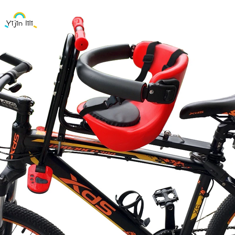 Asiento infantil para bicicleta montaña con de seguridad, asiento delantero para bebé de 6 meses a 3 años, accesorios bicicleta|Asientos y remolques de infantiles| - AliExpress