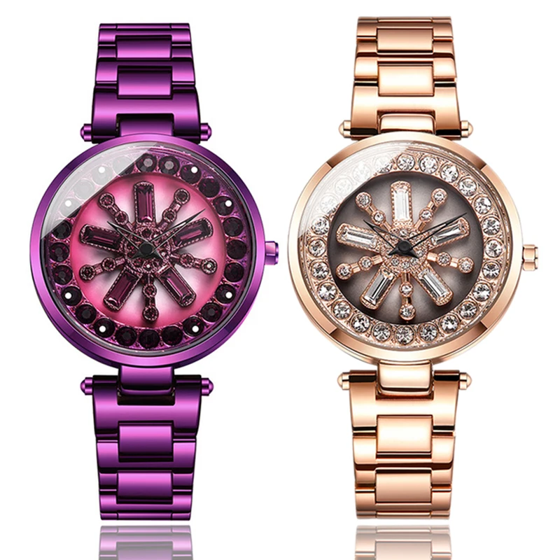 

2019 New trend Gold Bracelet Women Watches Luxury Brand Crystal Diamond Ladies Watch Quartz female casual clock feminino