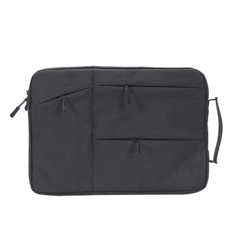 

Laptop Bag For Macbook Air Pro Retina 14-15.4 Inch Laptop Sleeve Case Pc Tablet Case Cover For Xiaomi(Black)