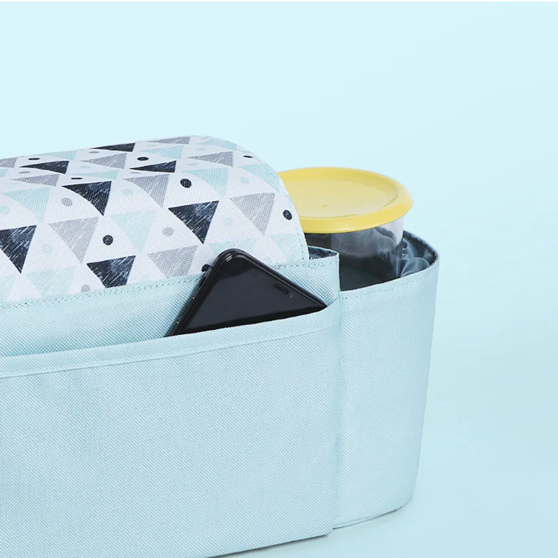 Baby Food Storage Stroller Bag Portable Mummy Bag Diaper Outdoor Nursing Waterproof Baby Carriage
