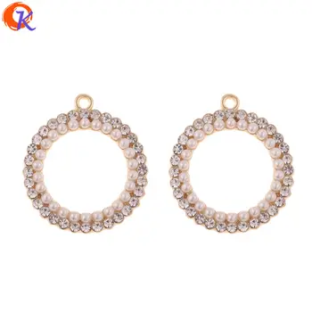 

Cordial Design 30Pcs 24*27MM Jewelry Accessories/Earrings Parts/DIY Making/Imitation Pearl Pendant/Hand Made/Earring Findings