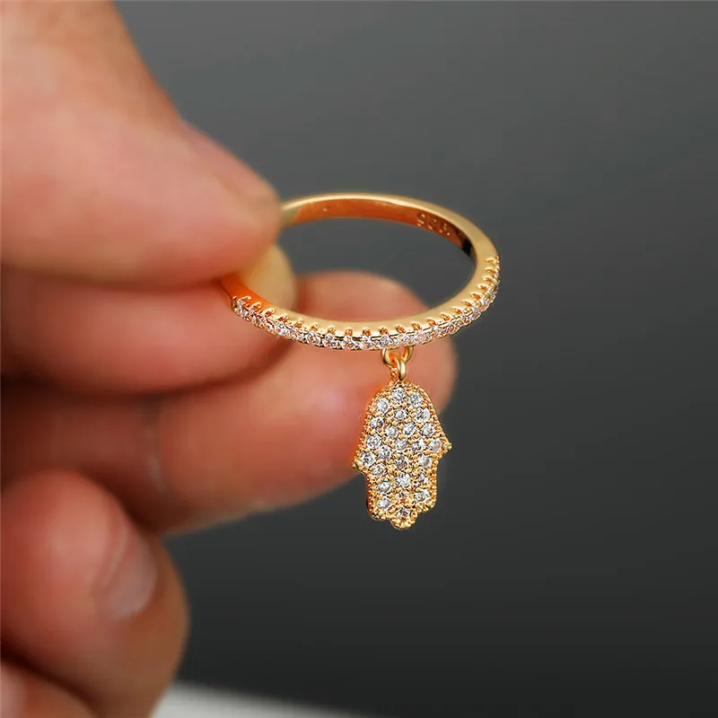 Уникальное женское маленькое ручное Кольцо Boho 925 Серебряное Свадебное обручальное кольцо винтажное циркониевое каменное свадебное Ювелирное кольцо для женщин