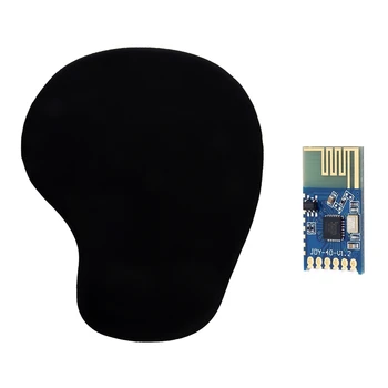 

1Pcs Black Comfort Wrist Silicone Gel Rest Support Mat Mouse Mice Pad & 10Pcs Jdy-40 2.4G Wireless Serial Port Transmission Boar