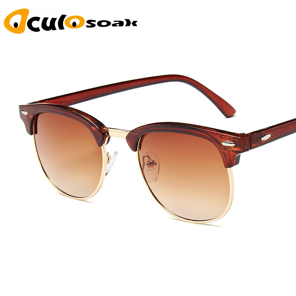 

Hot Retro Sunglasses Women Men Classic Brand Designer Vintage Square Sun Glasses Driving Mirror UV400 Eyeglasses