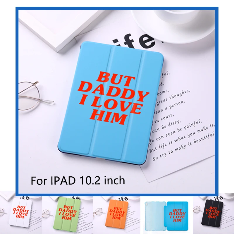 

For iPad 10.2 Case 2019 New PU Leather Hard Case Auto Sleep/Wake Cover Folding Protective For iPad 10.2 7th Generation Cover