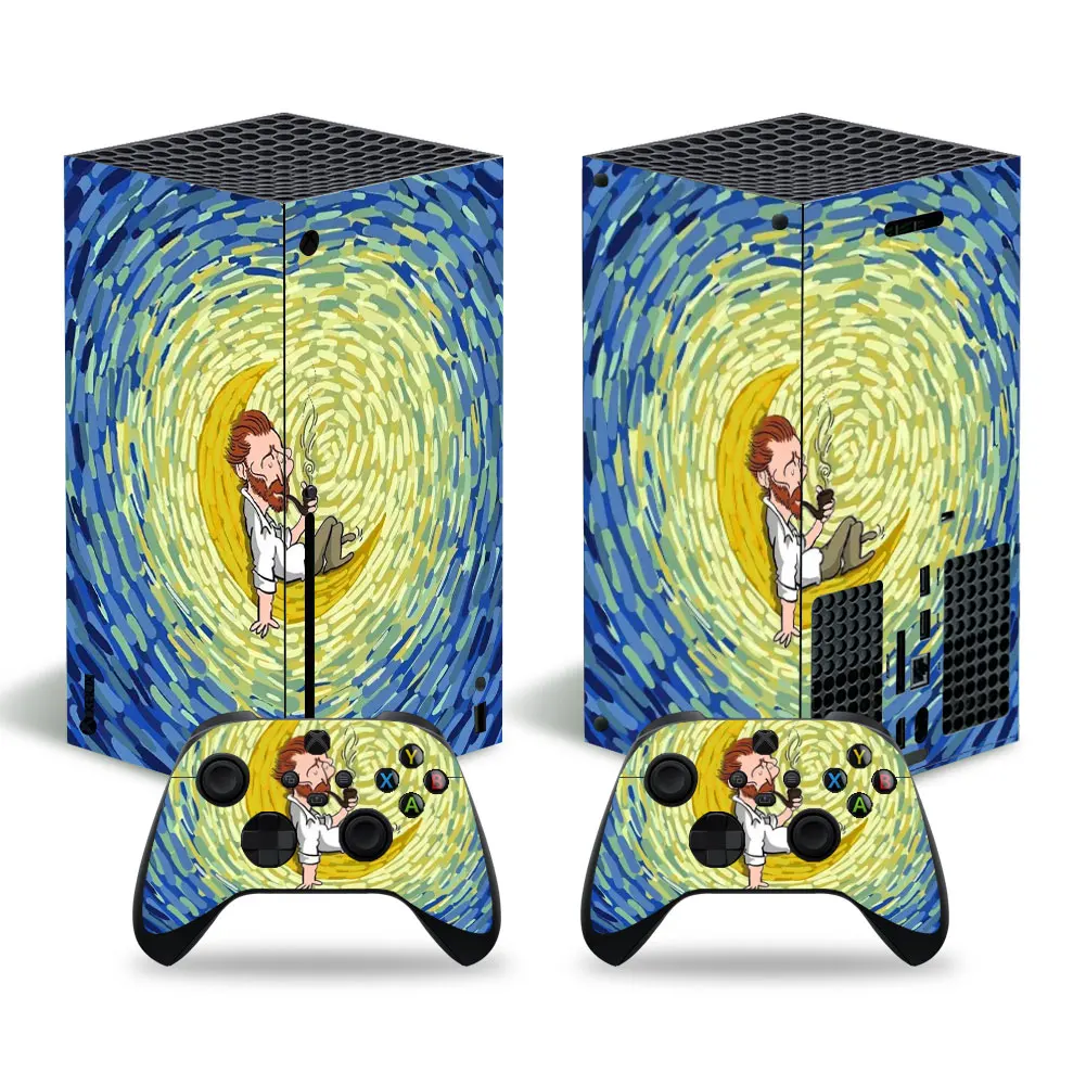 X, Decalque Capa para Console e 2
