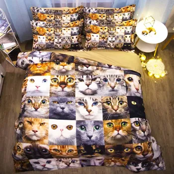 

WOSTAR cotton bedding set luxury Home Textiles duvet cover set and pillowcase 2/3pcs high quality bedclothes linen Hot sell