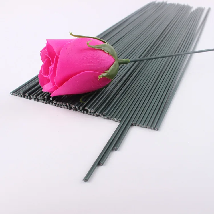 Мыло цветок аксессуары цветок стволовых спрей ручной работы роза для рукоделия материал зеленый железная проволока цветок упаковка
