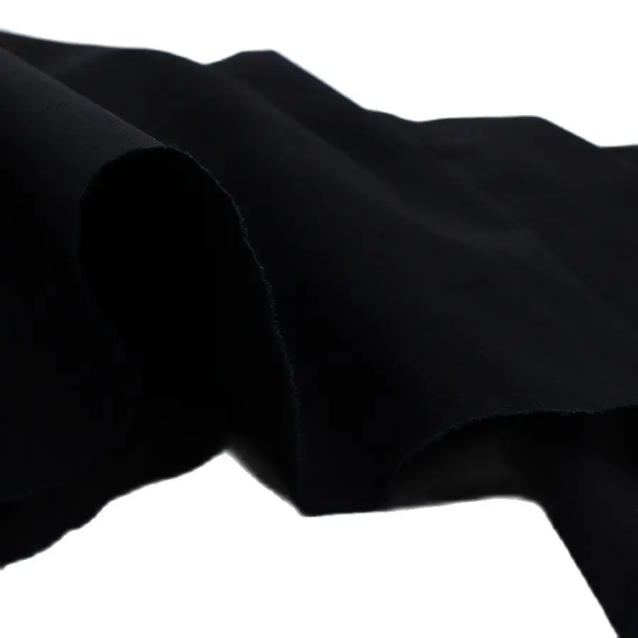 Pure Black Cotton Fabric For Sewing DIY Handmade Hometextile Cloth Tissues Patchwork Fabrics Tissue Home Textile Telas Tecido - 5