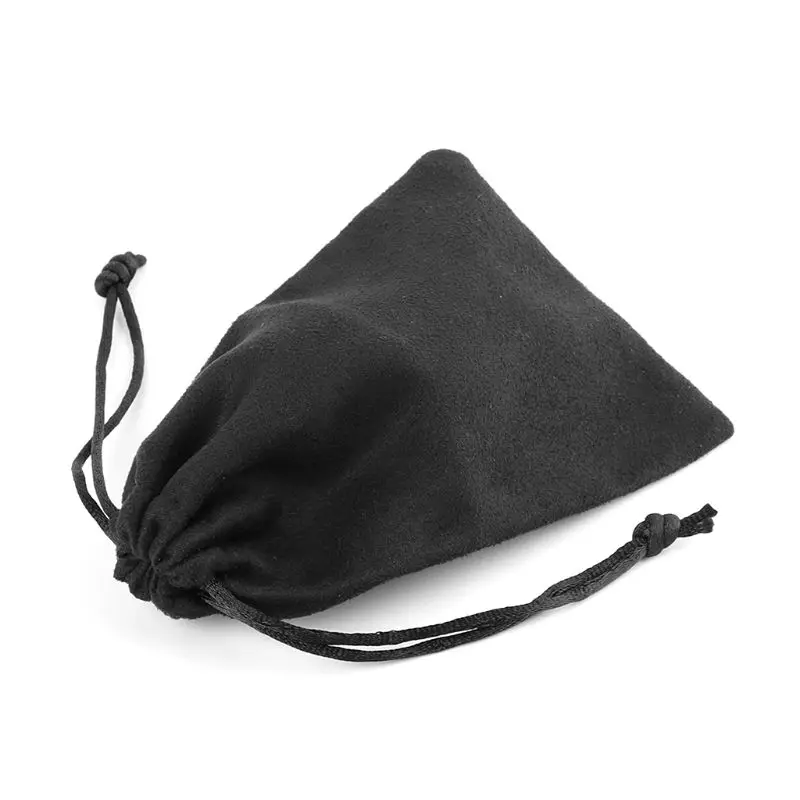 

1pc Suede Dice Bag D&D Flannelette Bag Tarot Card Jewelry Drawstring Storage Bag