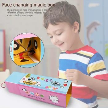 

DIY Telescopic Magic Box Piggy Bank Toy Science Experiment Handmade Model