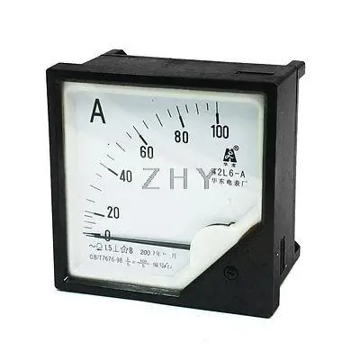 

AC 0-100A 1.5 Accuracy Analog Ampere Panel Meter Gauge 42L6-A