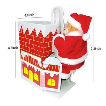 

Christmas Christmas toys Xmas Figurine Party Hanging Ornaments Plastic