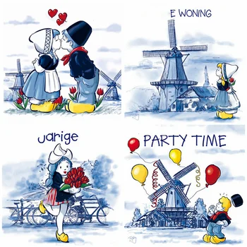 

HUACAN 5D Diamond Painting Girl Cartoon New Arrival Embroidery Home Decor Mosaic Handmade Gift