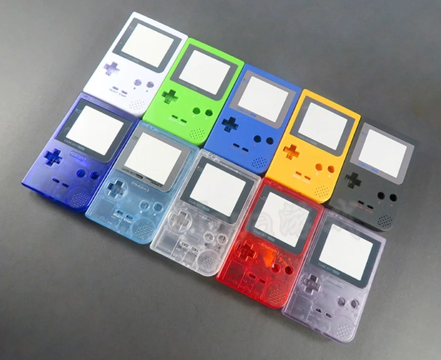 2021 полный чехол корпус замена для Gameboy Карманная игровая консоль GBP серый с