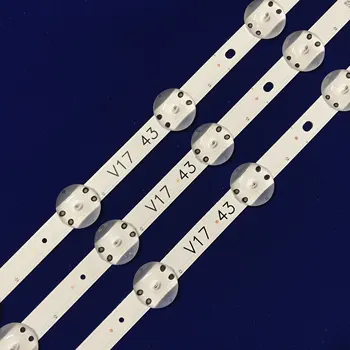 

LED Backlight Strip 10 lamp for LG 43" V17 art3 2867 TV 43LJ614V 43LV340C