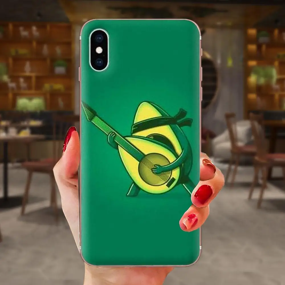 Милая еда авокадо для Xiaomi Redmi Mi 4 7A 9T K20 CC9 CC9e Note 7 8 9 Y3 SE Pro Prime Go Play мягкий чехол для телефона - Цвет: as picture