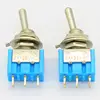 5pcs Mini MTS-102 3-Pin SPDT ON-ON 6A 125VAC Miniature Toggle Switches ► Photo 2/6