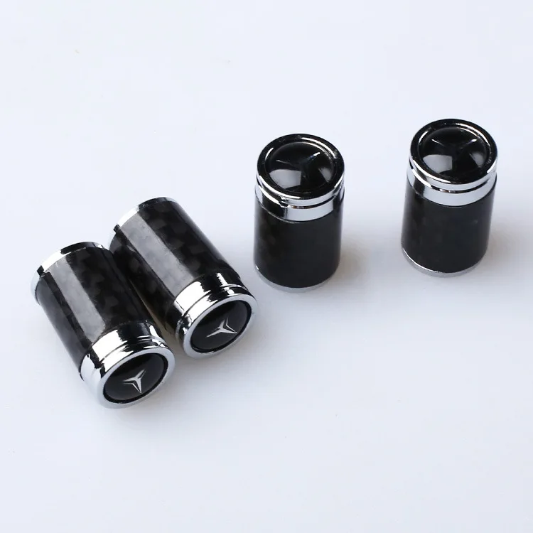 Universal Carbon Car Modified Valve Decoration Modified Wheel Hub Bicycle Carbon Fiber Replacement Valve Cap