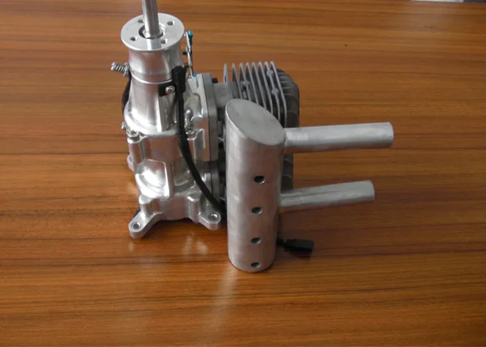 DLA64i2 64cc двухцилиндровый бензиновый двигатель с ЧПУ для RC самолета