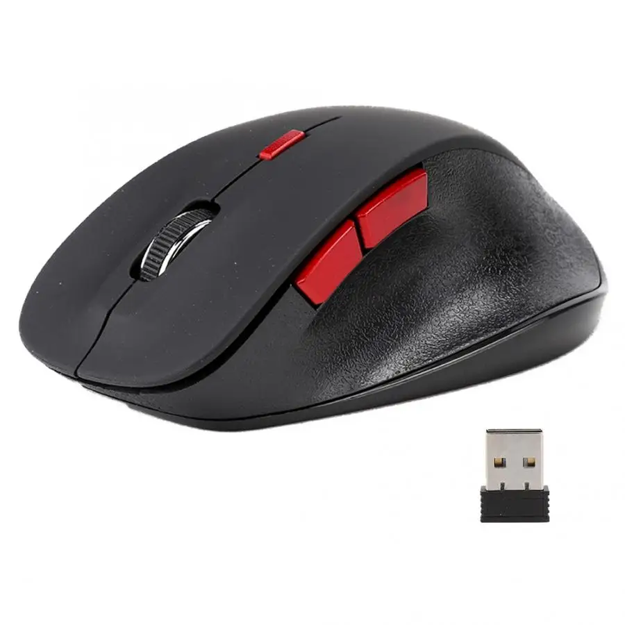 G835 эргономичный дизайн оптический USB Plug and Play 2,4 ГГц Беспроводная игровая мышь для Беспроводная оптическая мышь