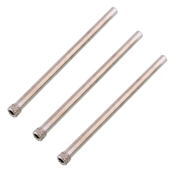 

New Mini 1pcs 3.0mm Diamond coated Drill Bit Hole Saw For Glass Ceramic