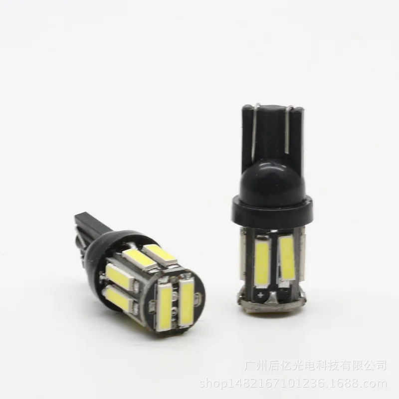 

Automobile LED Lamp New Style T10 7020 10SMD Width Lamp Motorcycle Steering Small Light W5W Decoding Small Light