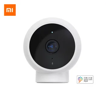 

New Xiaomi Mijia Smart Camera 170degree Wide Angle Compact Camera HD 1080p IP65 Waterproof Infrared Night Vision Work With Mijia