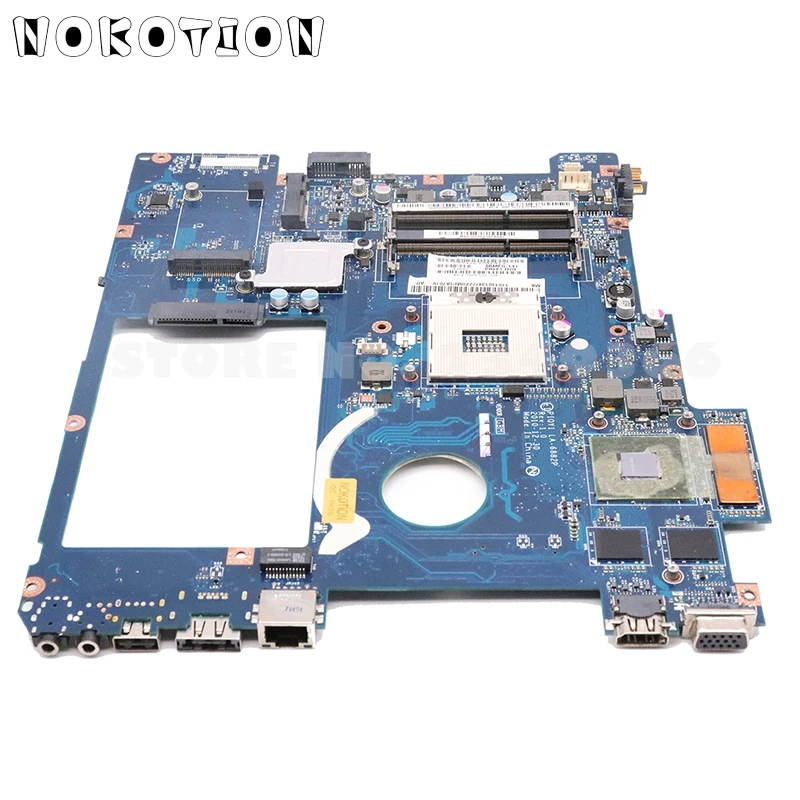 NOKOTION PIQY1 LA-6882P основная плата для lenovo Y570 материнская плата для ноутбука HM65 DDR3 GT555M GPU полный тест