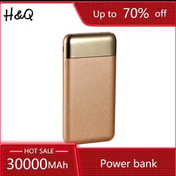 30000 5600mahパワーバンクpowerbank屋外旅行充電器液晶デジタル表示led照明電話の外部バッテリーパックのためのスマートフォン