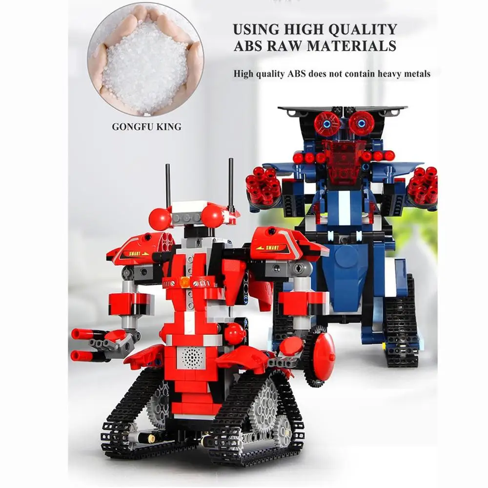 

RC App Control Robot DIY Assembled Toys New Technic Motor Function Robot Set Building Blocks Bricks Kids Toys Christmas Gifts