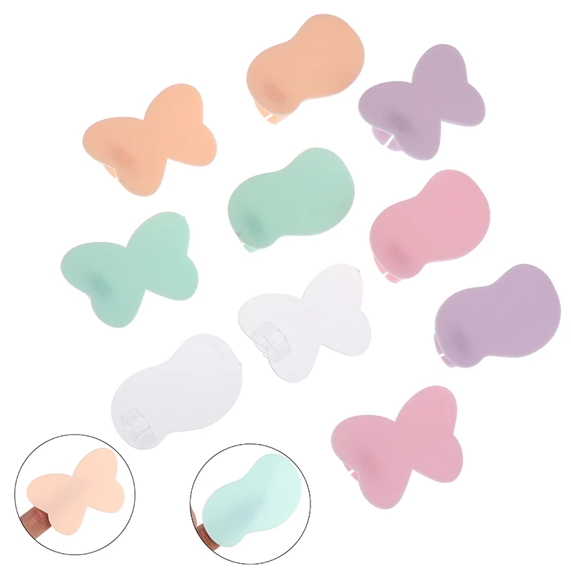 

1Pcs Nail Art Butterfly Ring Shape Nail Polish Holder Varnish Bottle Stand Glue Tilter DIY Nail Art Manicure Tool