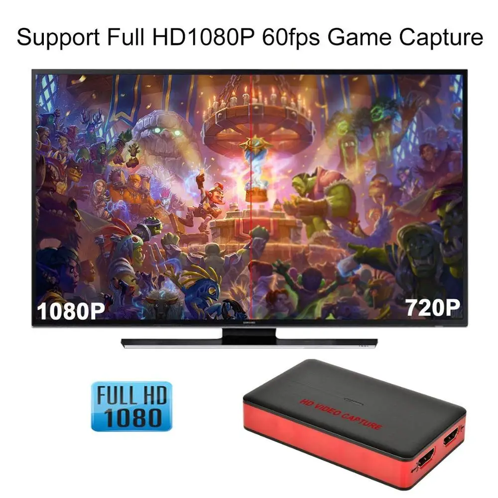 USB 3,0 HDMI HD игровая Карта видеозахвата 1080P 60FPS записывающее устройство для игр устройство для экономии электроэнергии в режиме реального времени для Windows Linux Os X СИСТЕМА