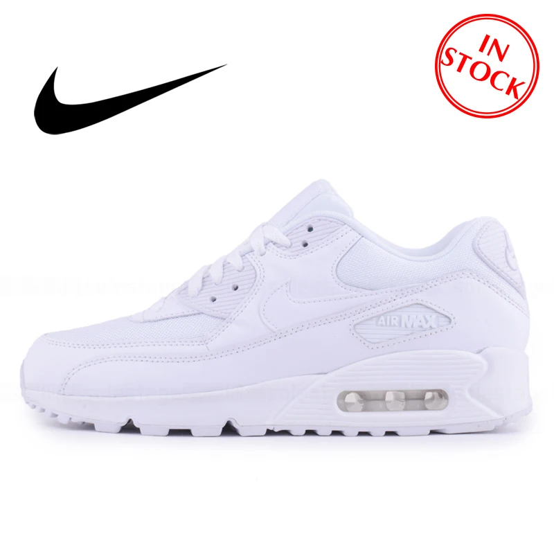 

Original Authentic NIKE AIR MAX 90 ESSENTIAL Men's Breathable Running Shoes Outdoor Jogging Shoes Comfortable Shock 537384-073