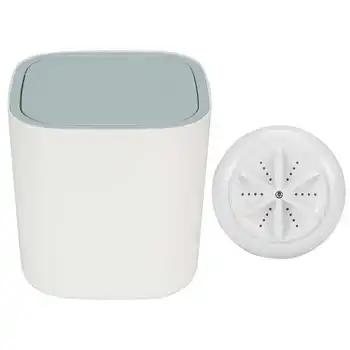 

3.8L Mini Ultrasonic Desktop Washing Machine USB Powered Desktop Electric Washing Machine for Home Use Household Appliance
