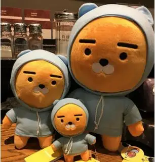 Высокое качество Корея Мультфильм Плюшевая кукла лук RYAN мягкая игрушка пара свитер Ryan сладкий подарок для детей и подружек