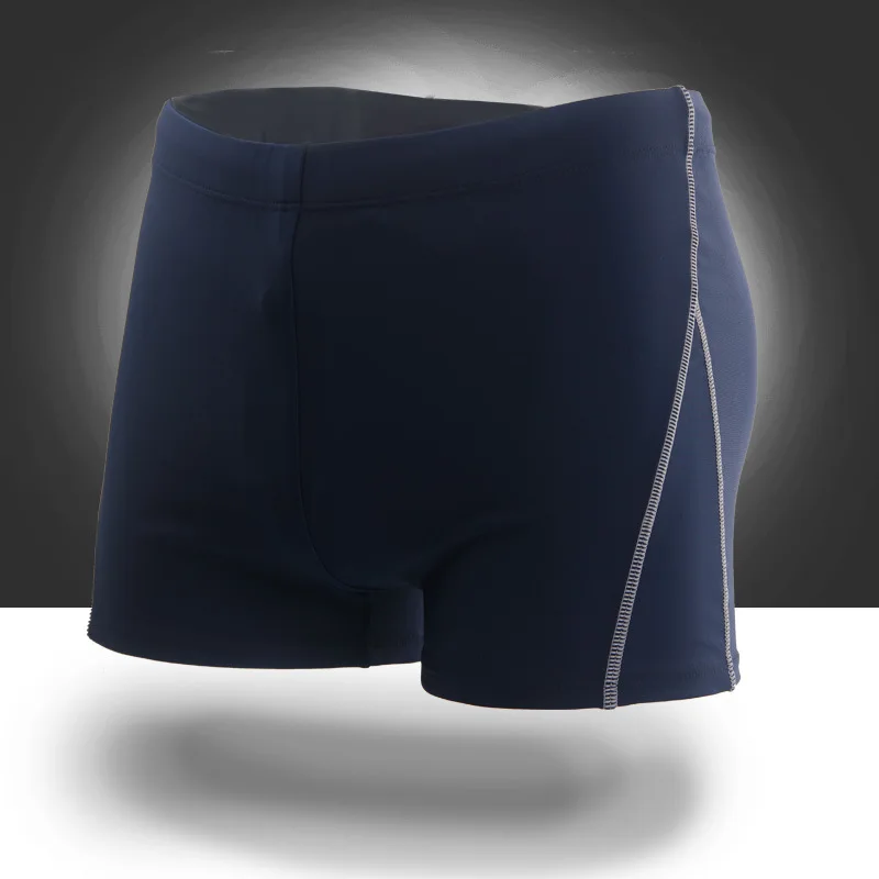 

Qicaibei Customizable 1017 Swimming Trunks Men's Boxer Hot Springs Bathing Suit-Style Swimming Trunks Plus-sized