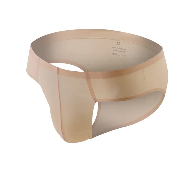Calzoncillos slip elásticos para hombre, ropa interior, sin costuras