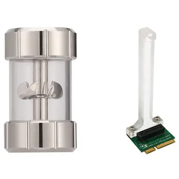 

SLJ-JX2 Computer Water Cooling Metal Impeller Industrial Water Flow Meter & M.2 NGFF Key M to Mini PCI-E Adapter