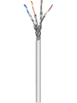 

Hank S/FTP Cat.6A copper 305m PIMF flexible cable Gray