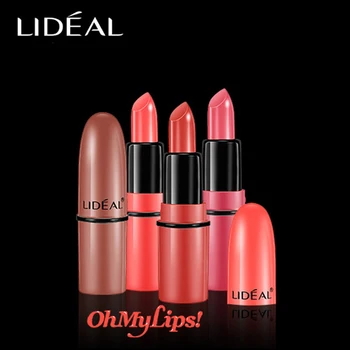 

LIDEAL 5pcs/set Mini Matte Nude Lipstick Waterproof Long Lasting Makeup Moisturizing Lip Gloss Make Up Women Beauty Cosmetic