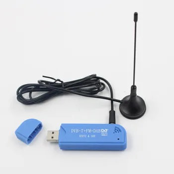 

USB 2.0 Digital DVB-T SDR+DAB+FM HDTV Video Equipment TV Tuner Receiver Stick RTL2832U And R820T2 TV Stick