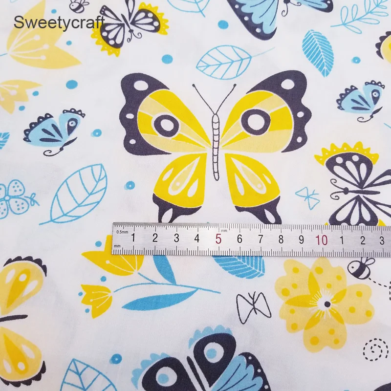 Butterfly Cotton Fabrics 6